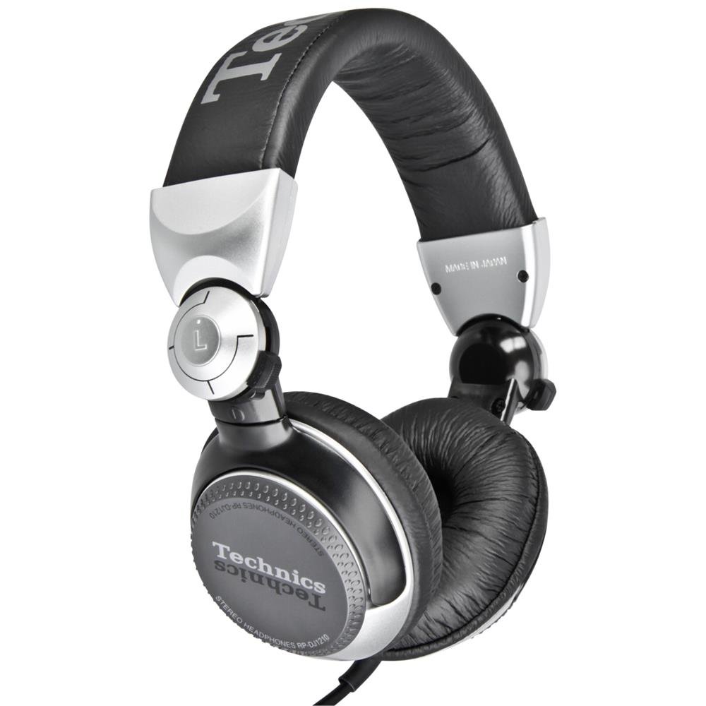 Technics RP-DJ1210 ヘッドフォン Technics RPDJ1210 DJ Headphones - Silver: Buy Online at Best Price